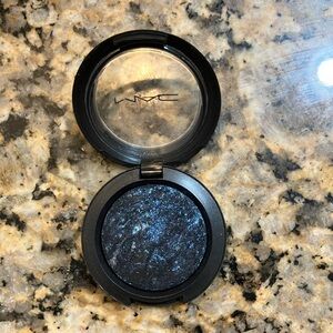 MAC cosmetics blue flame eyeshadow
